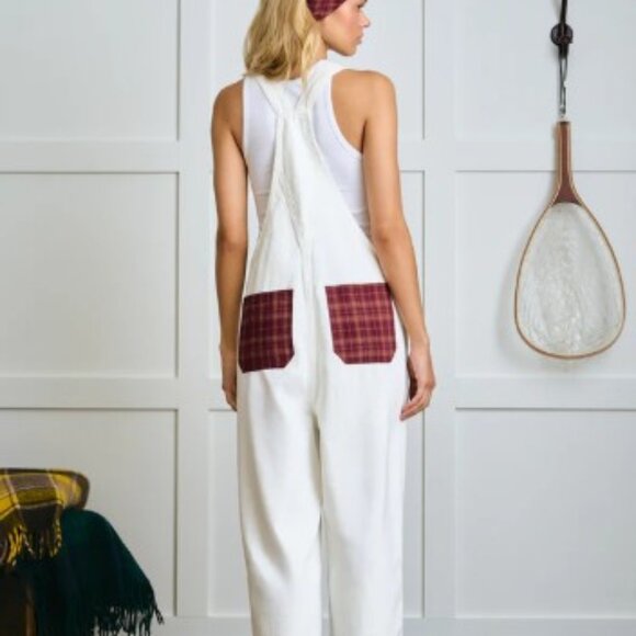 Dairy Boy Pants - Dairy Boy - The Farm Overalls - White